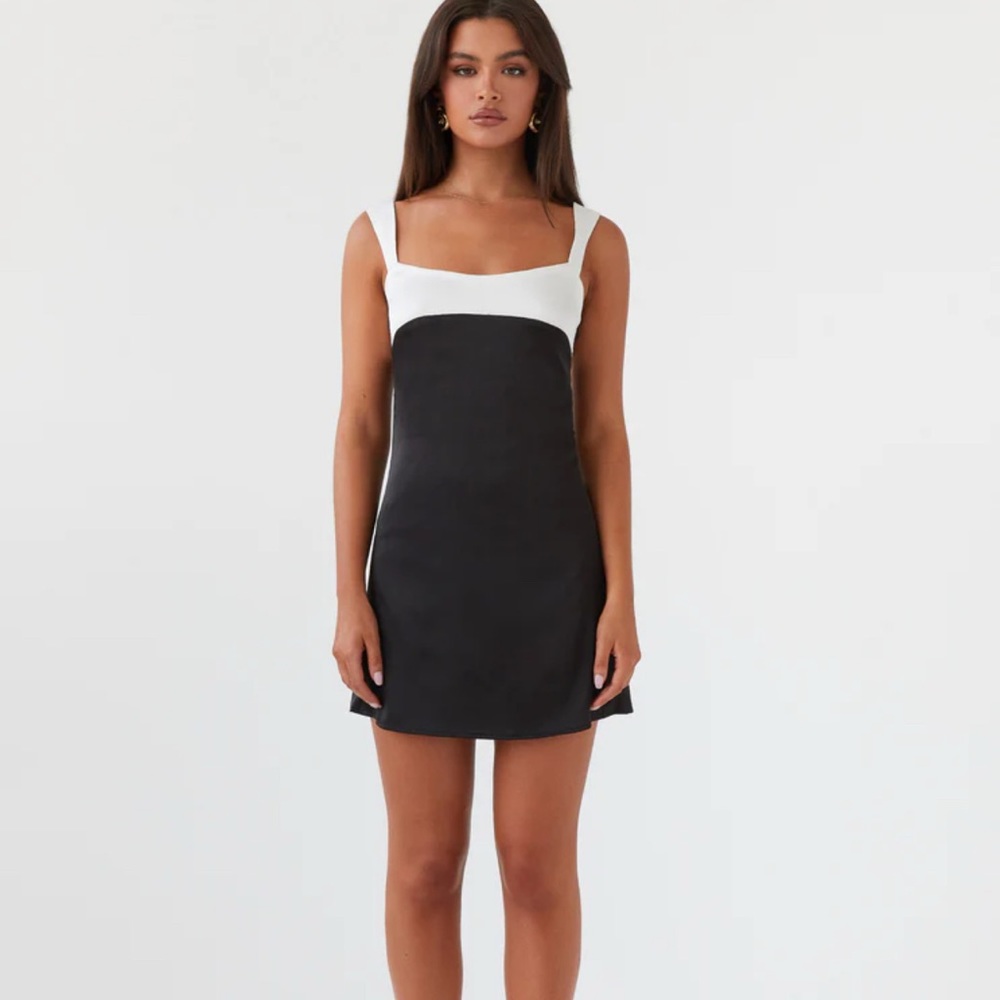 Peppermayo Black and White Dress